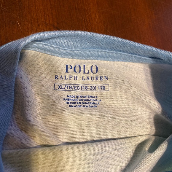 Polo by Ralph Lauren Blue Yellow Short Sleeve Tee - Picture 4 of 7
